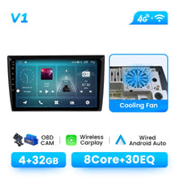 Wireless Carplay Android Auto Car Multimedia Player for VW Volkswagen Beetle 2012-2018 Android 14 GPS Wifi DSP 1280*720 IPS RDS
