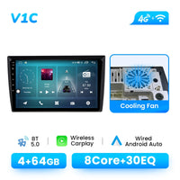 Wireless Carplay Android Auto Car Multimedia Player for VW Volkswagen Beetle 2012-2018 Android 14 GPS Wifi DSP 1280*720 IPS RDS