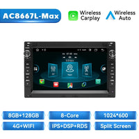 Android 14 Wireless Carplay Car Radio Player for VW PASSAT B5 MK4 MK5 SHARAN Jetta Bora Polo TRANSPORT T5 CITI CHICO Multimedia