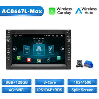 Android 14 Wireless Carplay Car Radio Player for VW PASSAT B5 MK4 MK5 SHARAN Jetta Bora Polo TRANSPORT T5 CITI CHICO Multimedia