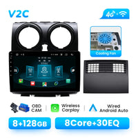 Android14 Wireless Carplay Car Radio Player for Nissan Qashqai 1 J10 2006-2013 Multimedia GPS 4G Wifi RDS Android Auto 1280*720P