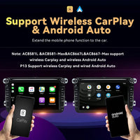 Wireless Carplay Android 14 Car Radio for Volkswagen VW Passat B6 B7 CC Tiguan Touran GOLF POLO Car Multimedia GPS Autoradio