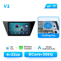 Wireless Carplay Android 14 Car Radio Player for VW Volkswagen Touran 2016 - 2018 8 Core Multimedia GPS Navi DSP 4G Wifi IPS