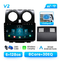 Android14 Wireless Carplay Car Radio Player for Nissan Qashqai 1 J10 2006-2013 Multimedia GPS 4G Wifi RDS Android Auto 1280*720P