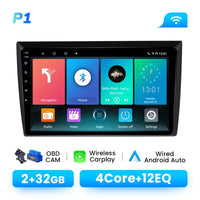 Wireless Carplay Android Auto Car Multimedia Player for VW Volkswagen Beetle 2012-2018 Android 14 GPS Wifi DSP 1280*720 IPS RDS